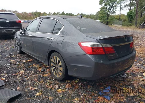 2014 Honda Accord Hybrid Touring z USA, uszkodzony, nr VIN 1HGCR6F7XEA001329